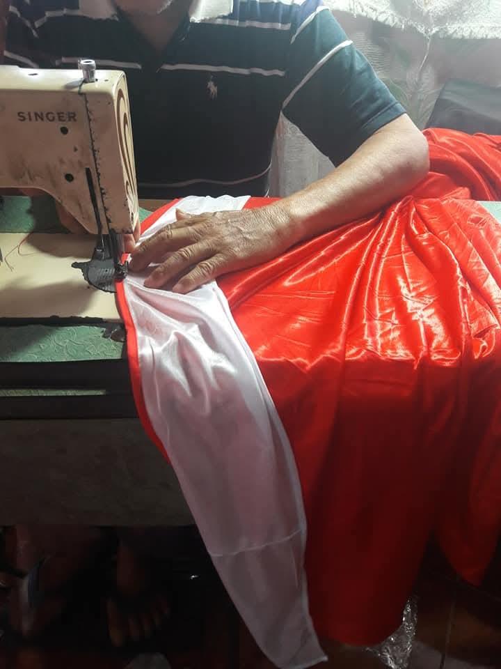 Tailor working in atelier